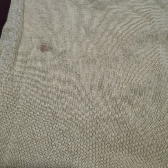 Malo 100% Cotton Yellow Button-Up Cardigan Sweater Sz M - Picture 14 of 14